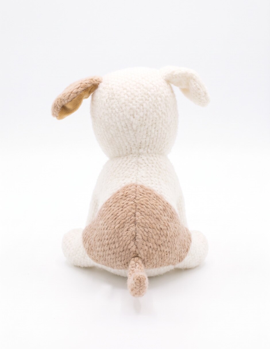 Peluche de perro hecho a mano de 18 cm 3