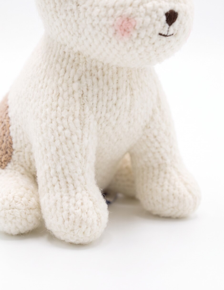 Peluche de perro hecho a mano de 18 cm 5