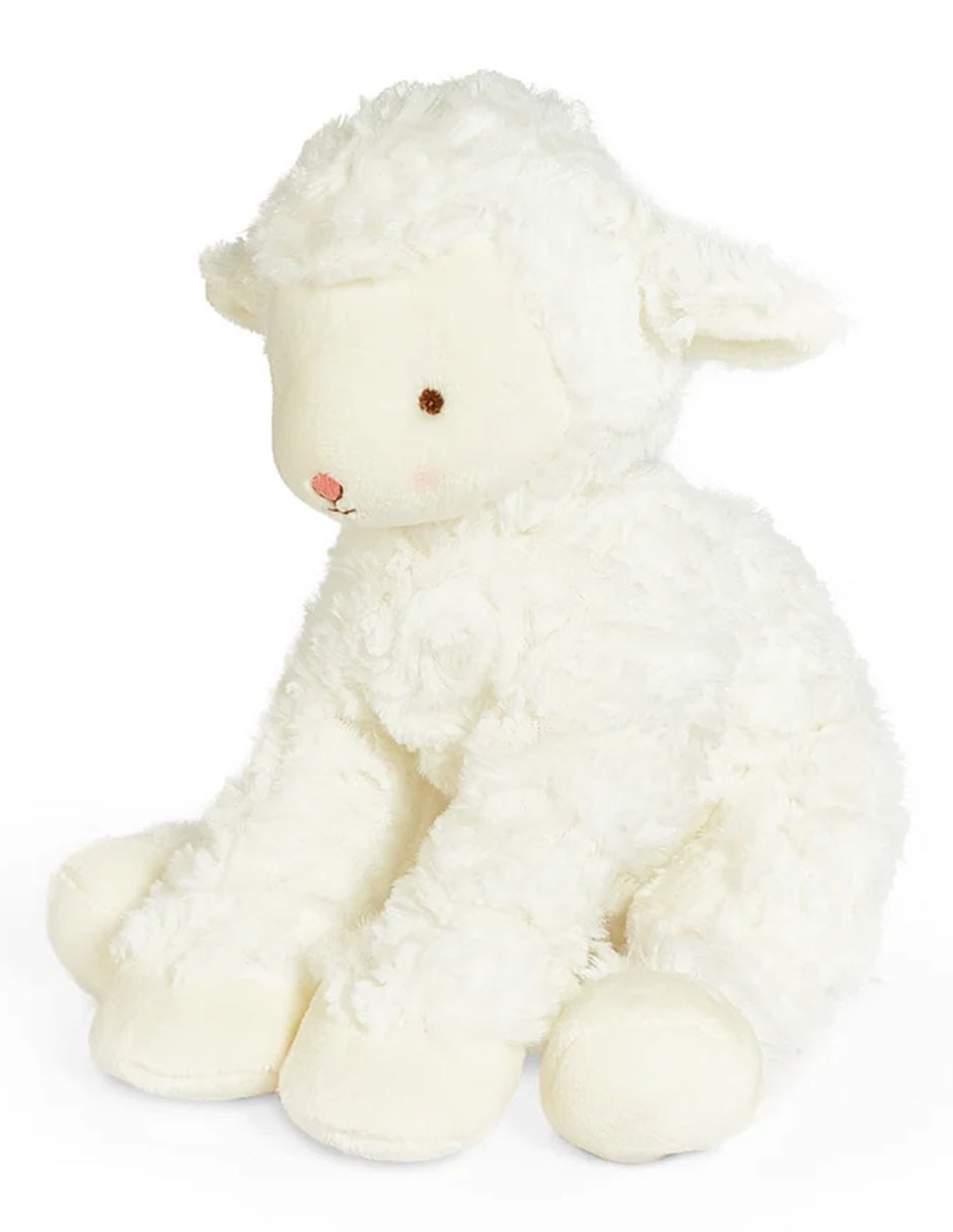 Peluche de cordero hecho a mano de 15 cm 2