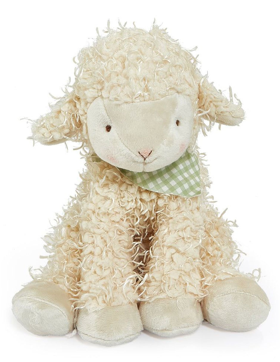 Peluche de borrego hecho a mano de 16 cm