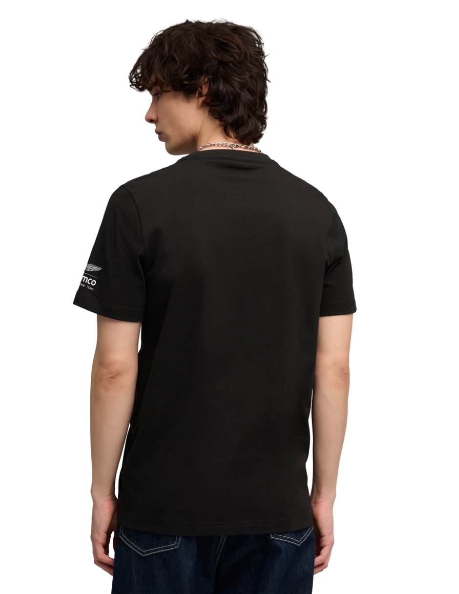 Playera cuello redondo para hombre