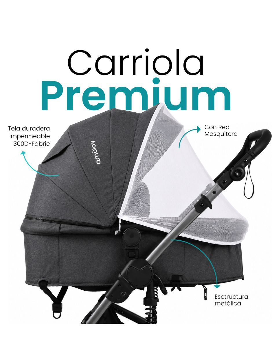Carriola reversible Amulay plegable
