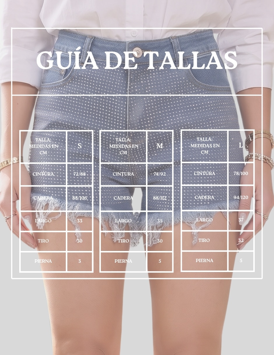 Short de mezclilla para mujer 7