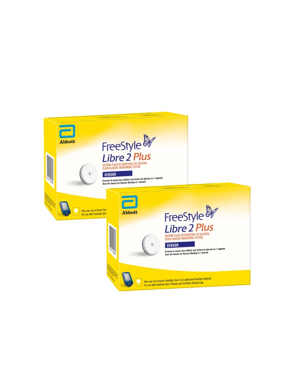 Freestyle Libre 2 plus Pack 2 sensores Freestyle Libre 2 plus Pack 2 sensores