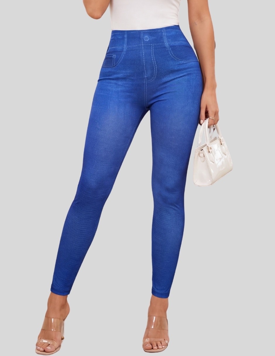 Set legging cintura alta con elástico para mujer Set legging cintura alta con elástico para mujer