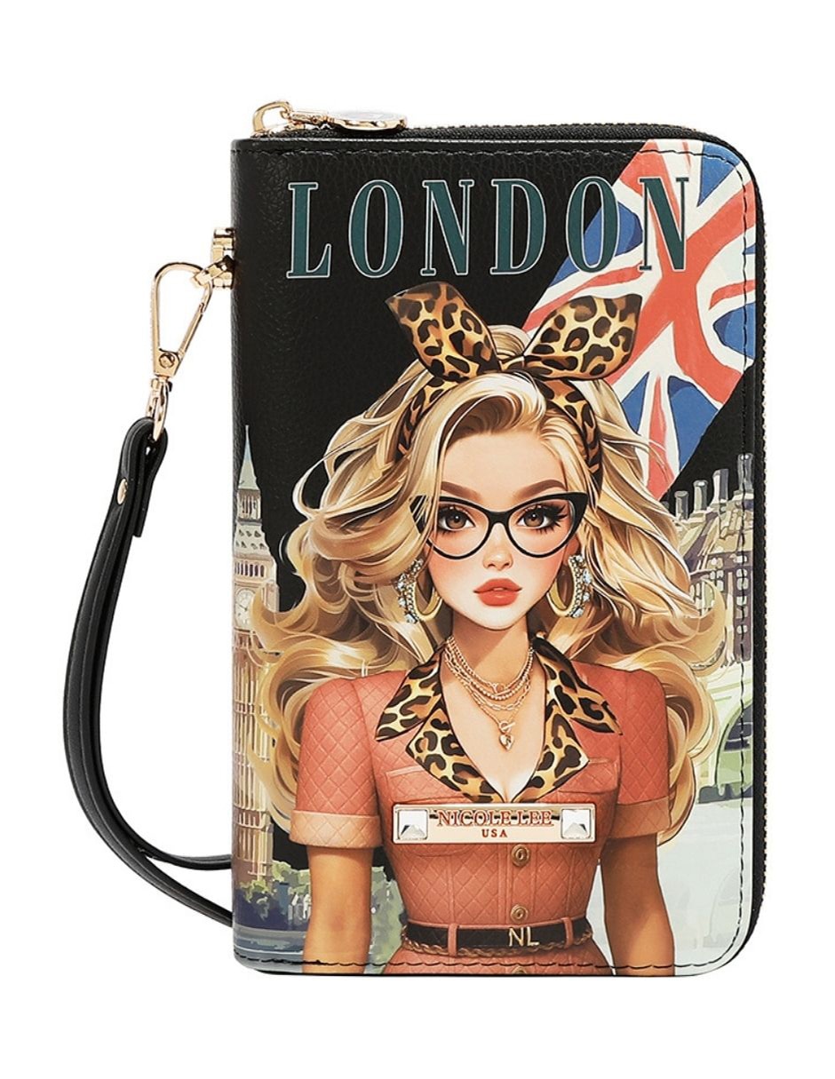 Cartera London Eye para mujer Cartera London Eye para mujer