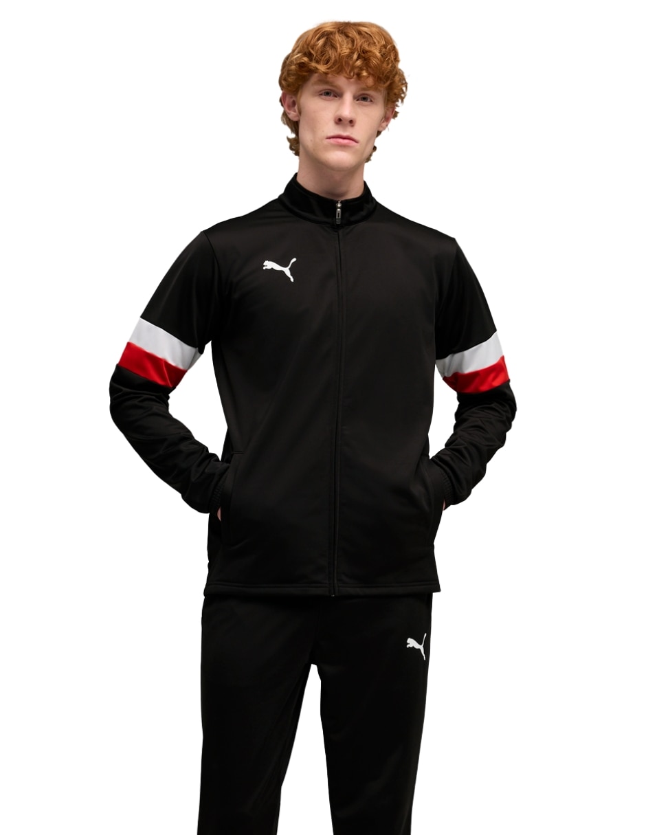 Conjunto deportivo regular con cierre para hombre