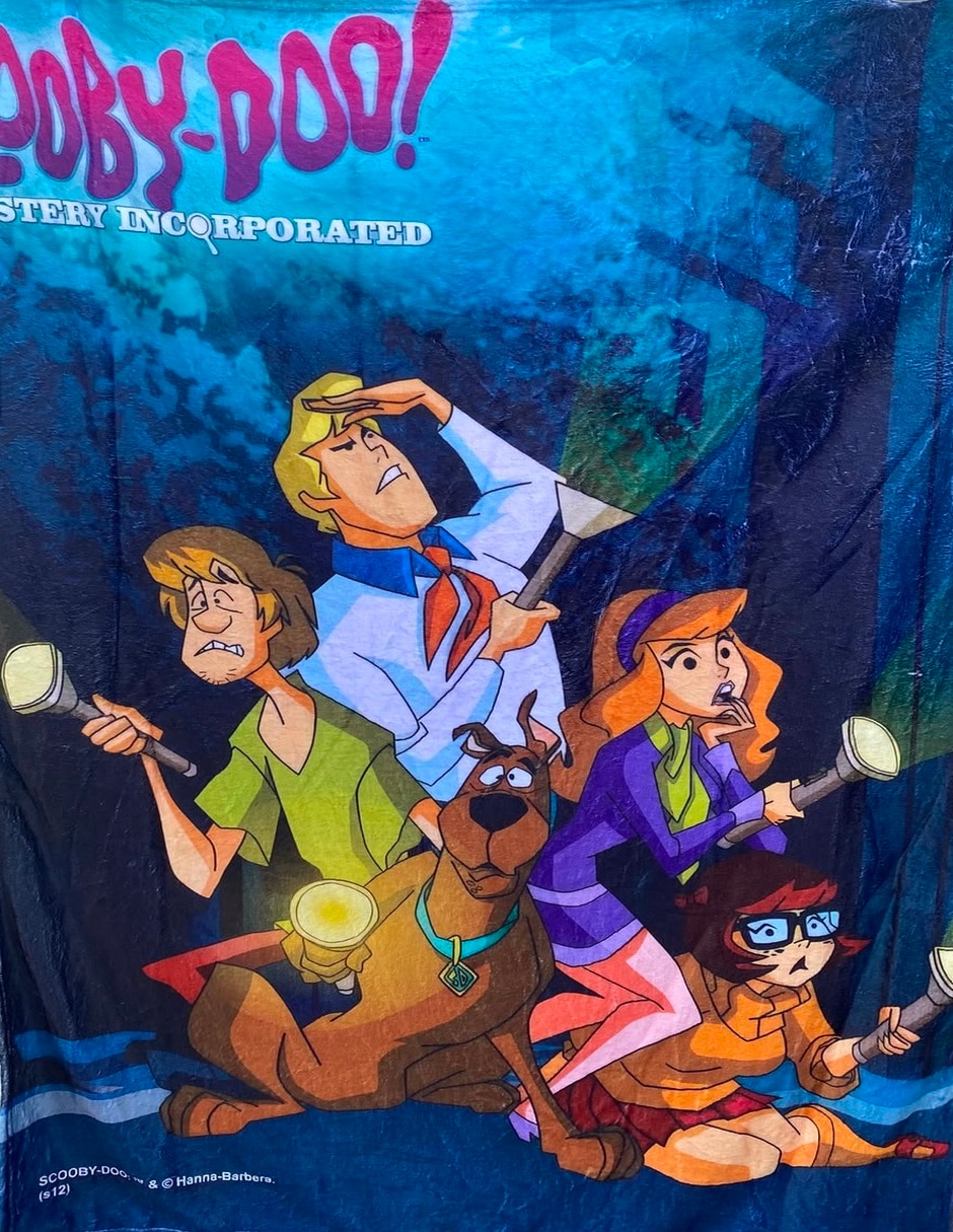Cobija clásica de tejido suave Scooby Doo 2