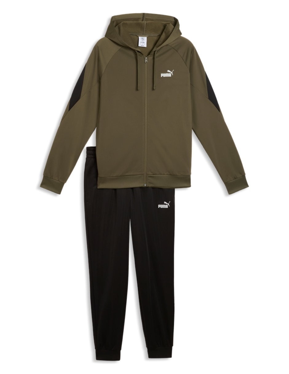 Conjunto deportivo regular con cierre para hombre 4