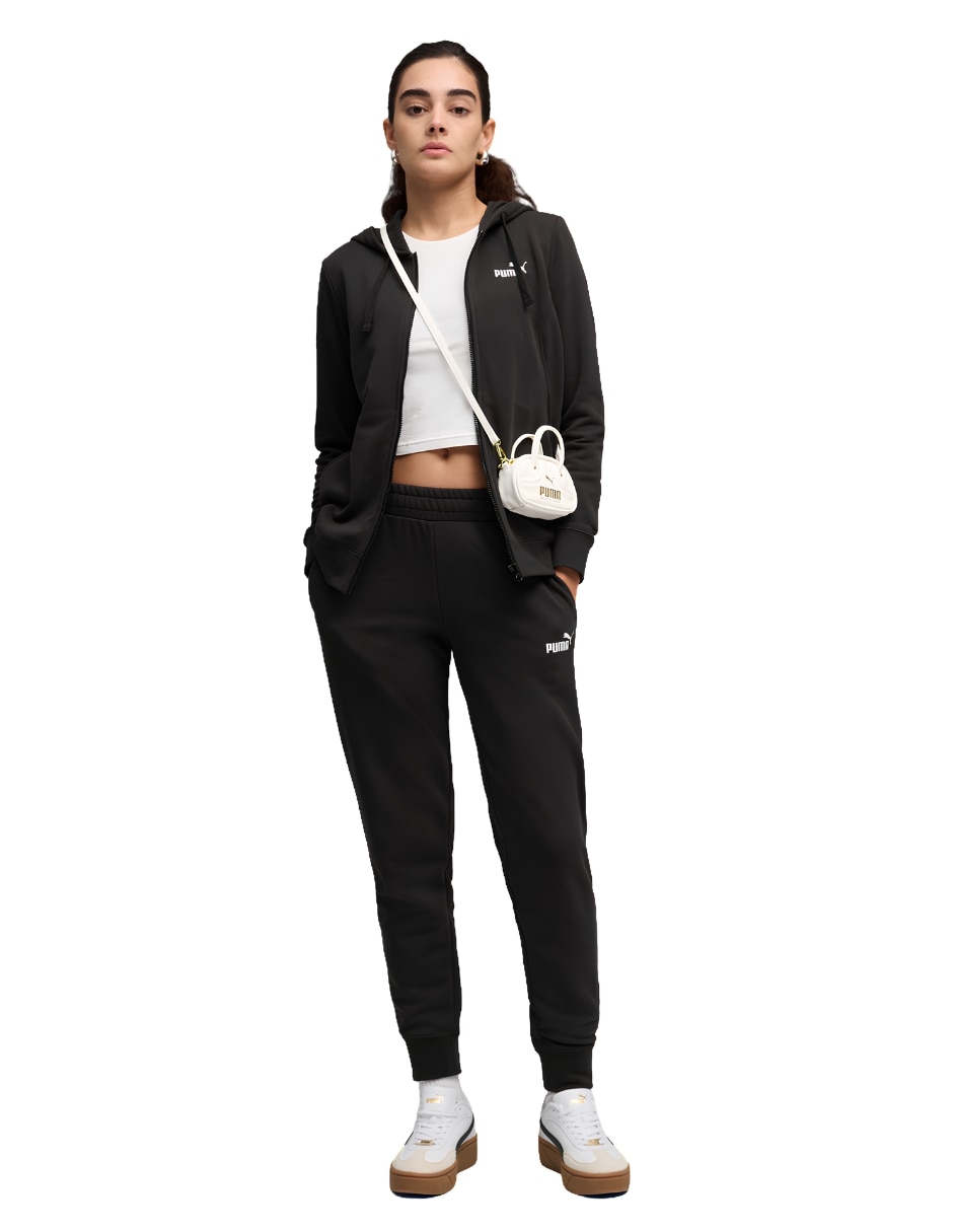 Conjunto deportivo regular con cierre para mujer
