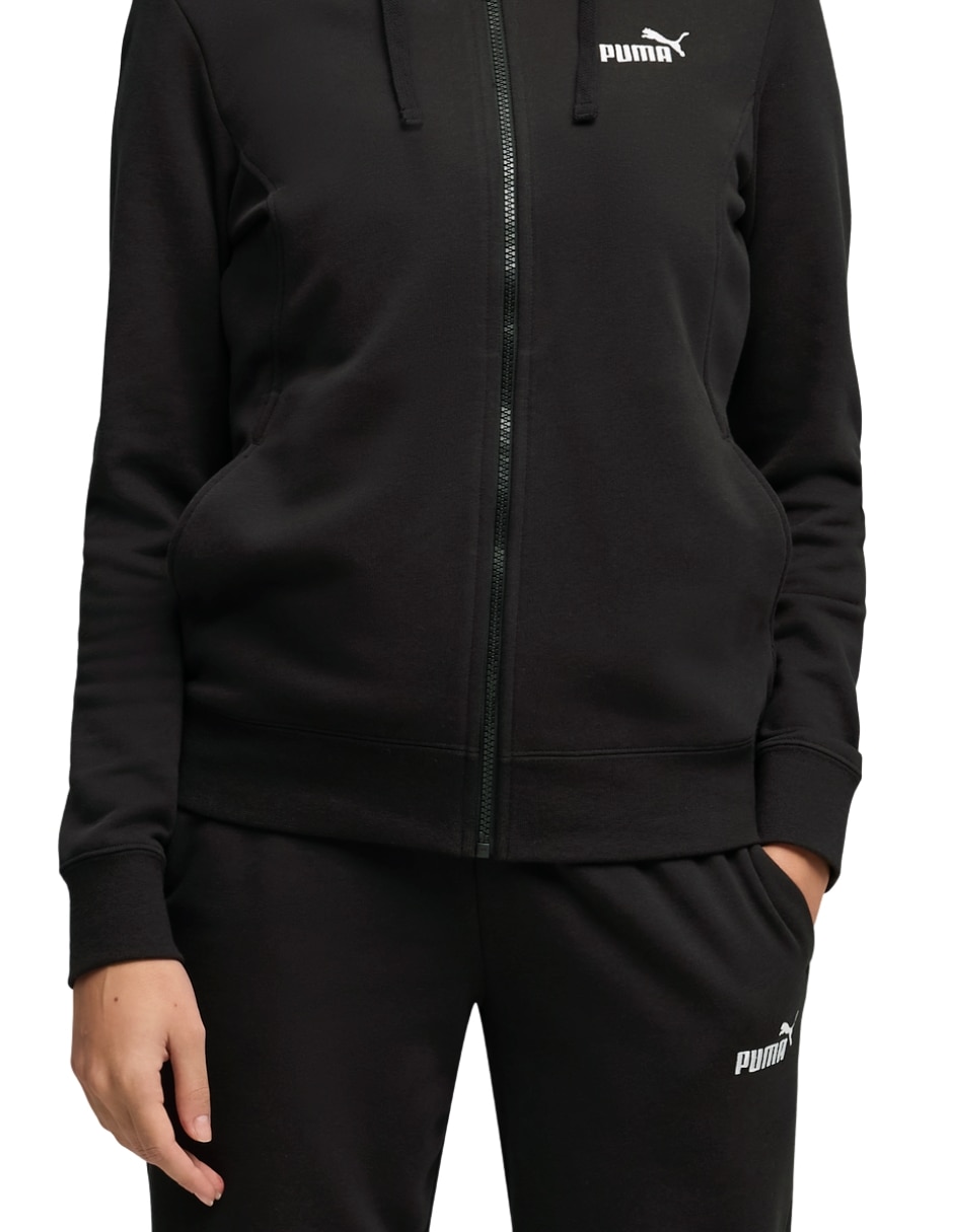 Conjunto deportivo regular con cierre para mujer