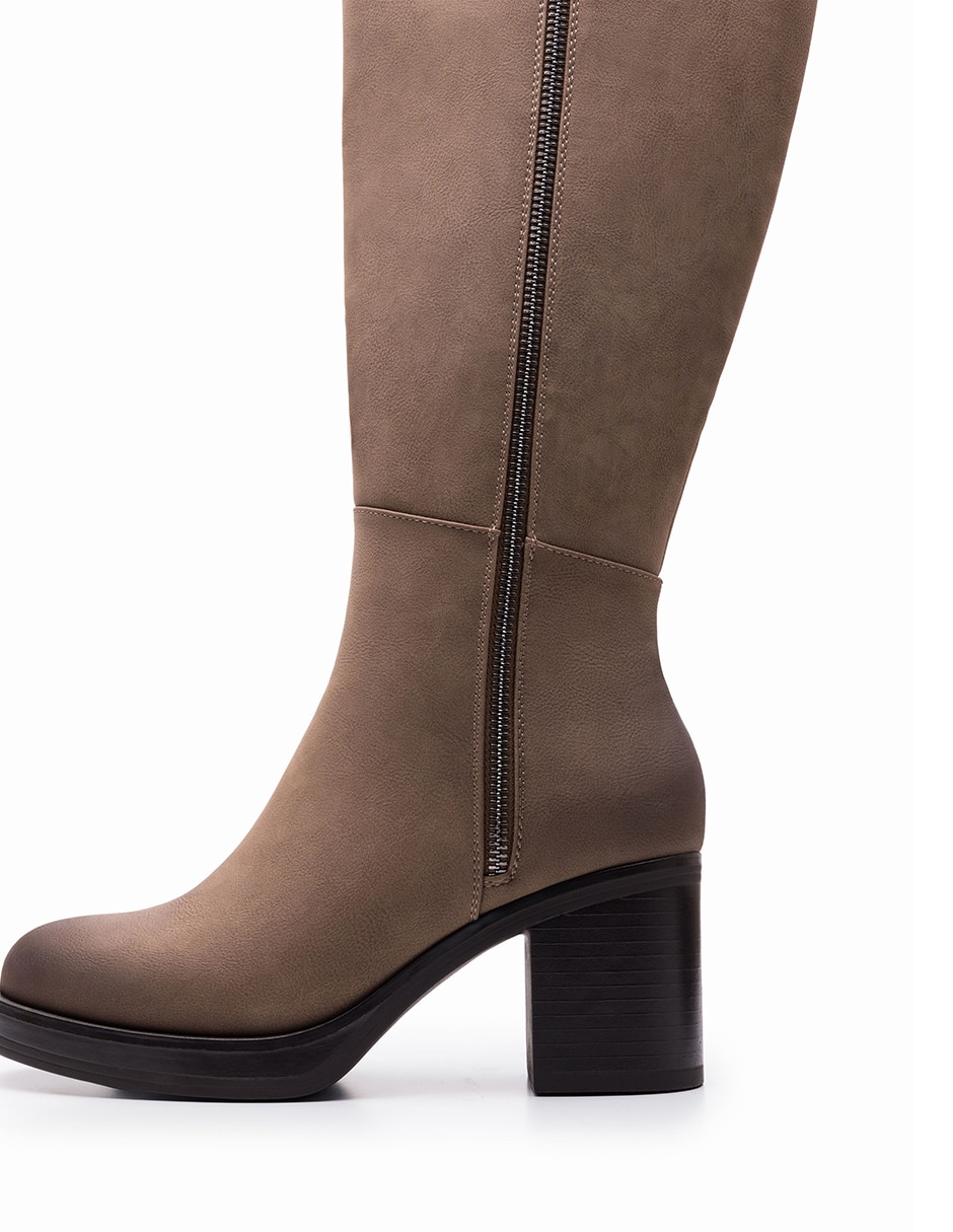 Bota abajo de la rodilla para mujer 5
