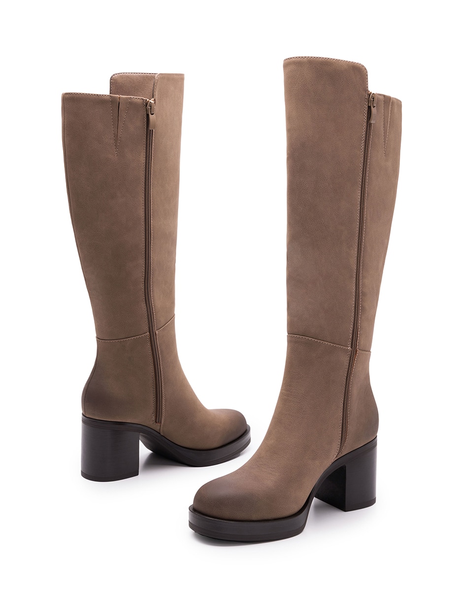 Bota abajo de la rodilla para mujer 7