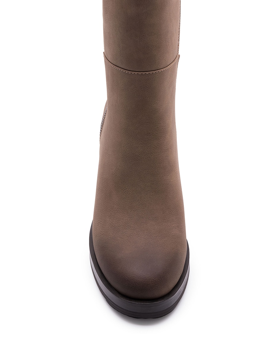 Bota abajo de la rodilla para mujer
