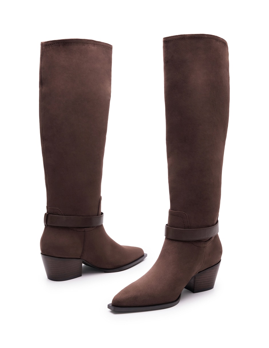 Bota abajo de la rodilla para mujer 7
