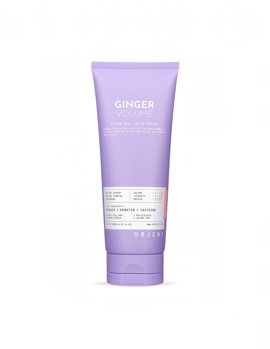 Tratamiento capilar Orjena ginger volume firming treatment tratamiento voluminizador con extracto de jengibre anticaída Orjena Tratamiento capilar Orjena ginger volume firming treatment tratamiento voluminizador con extracto de jengibre anticaída Orjena