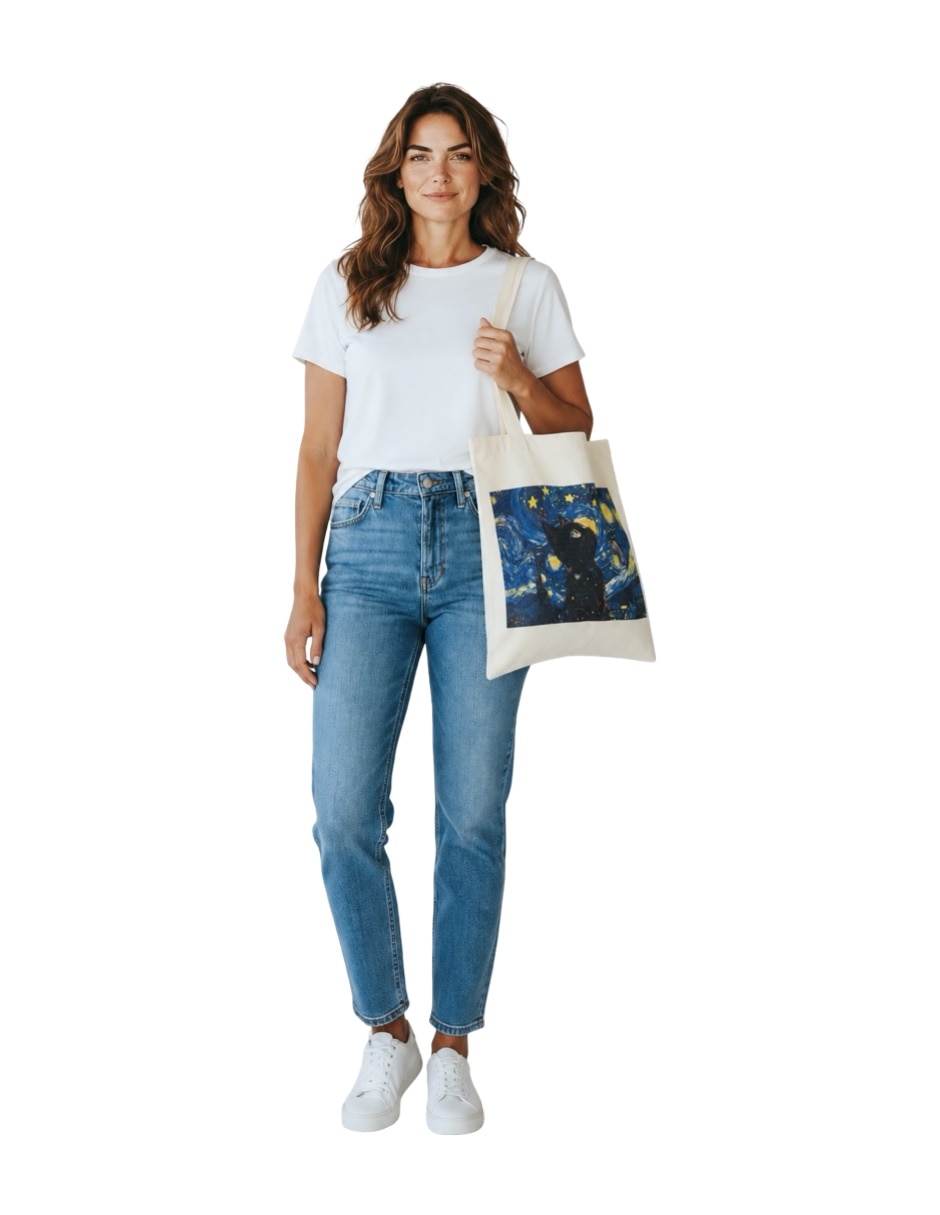 Bolsa tote macarena brand de algodón unisex 6