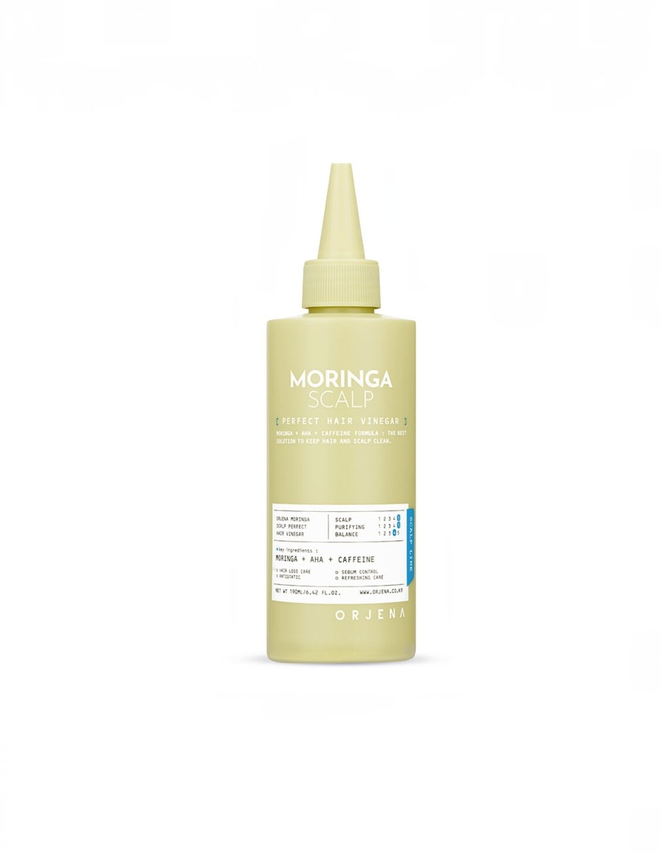Tratamiento capilar Orjena moringa scalp perfect hair vinegar 190ml vinagre capilar hidratante con extracto de moringa anticaida Orjena