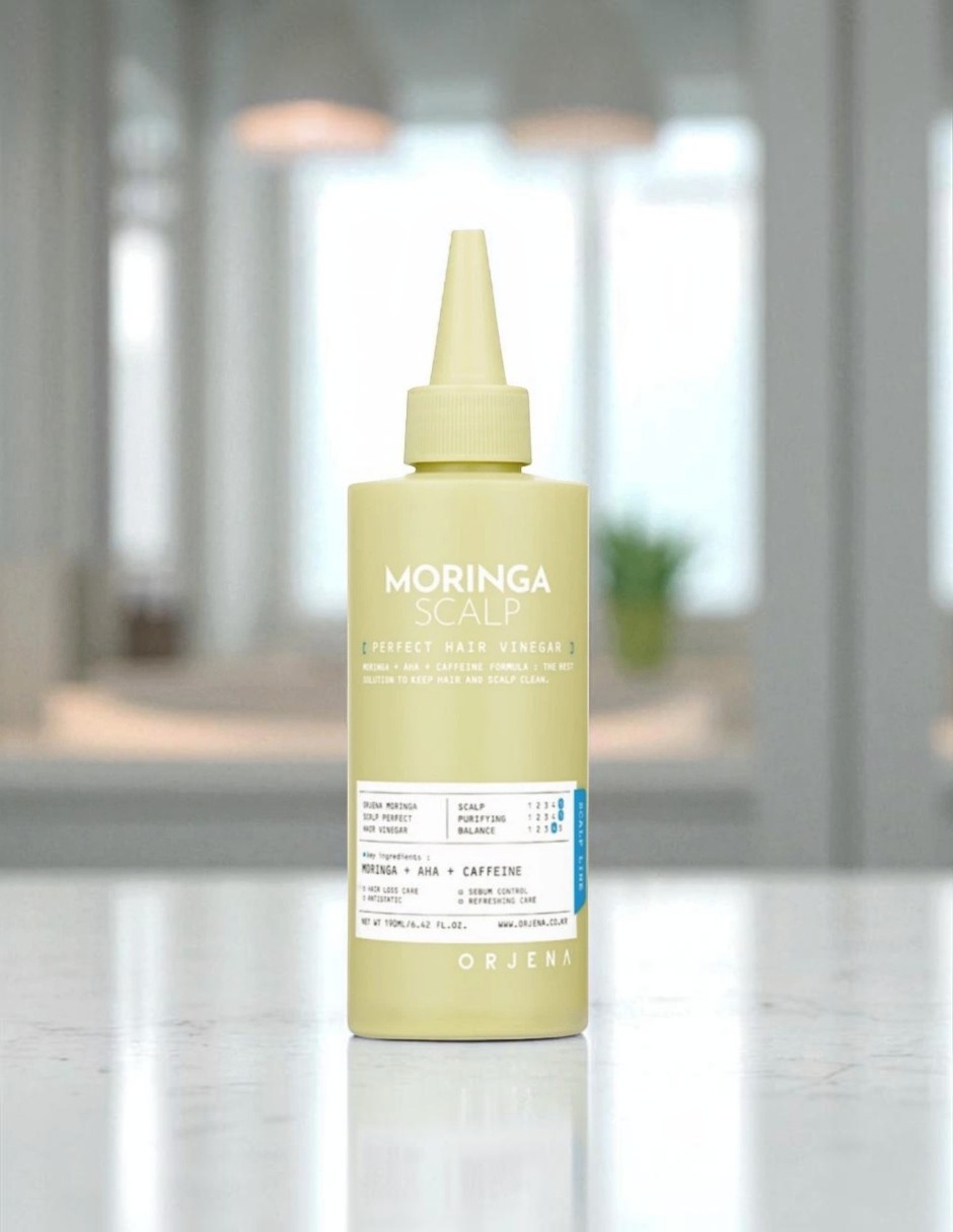 Tratamiento capilar Orjena moringa scalp perfect hair vinegar 190ml vinagre capilar hidratante con extracto de moringa anticaida Orjena 3