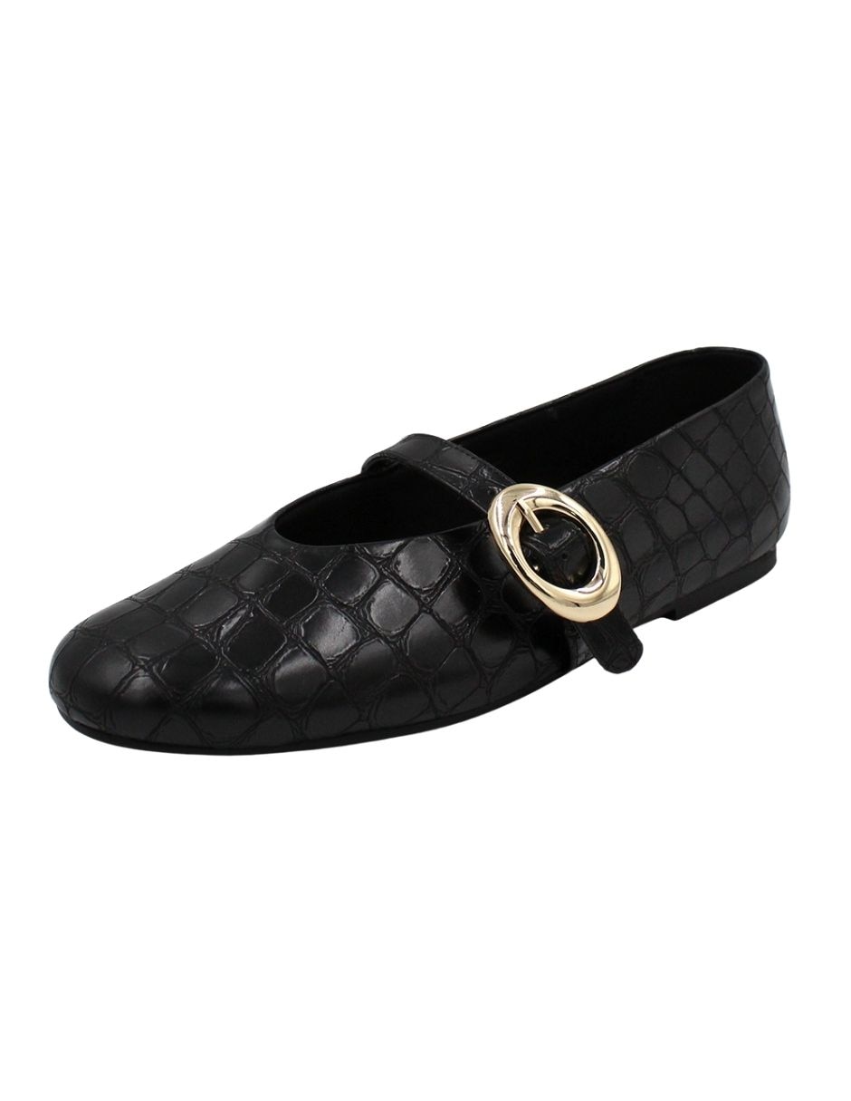 Balerina de piel sintética para mujer 2
