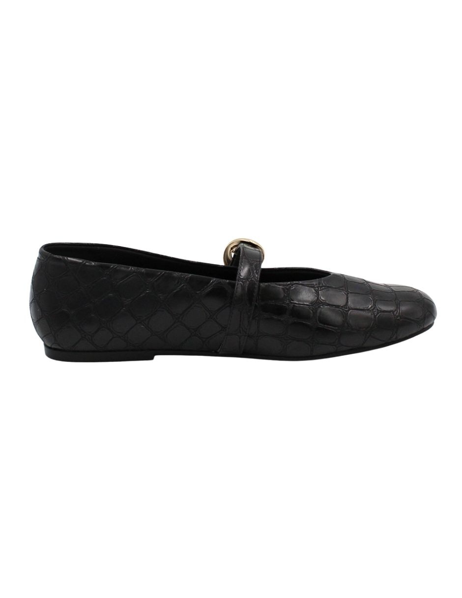 Balerina de piel sintética para mujer 4