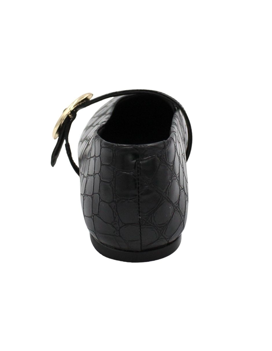 Balerina de piel sintética para mujer 5