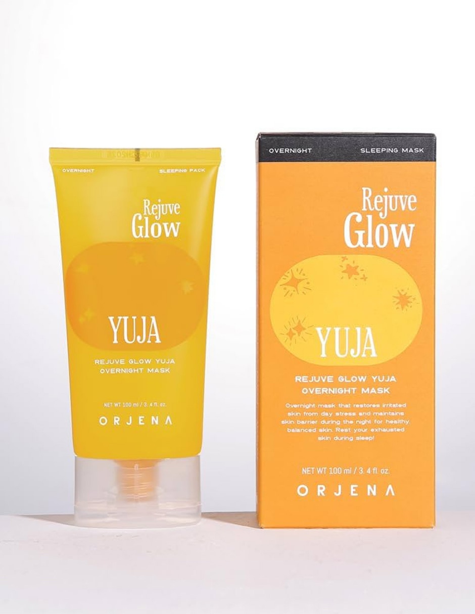 Mascarilla facial Orjena Rejuve Glow Yuja Overnight Mask 100 g