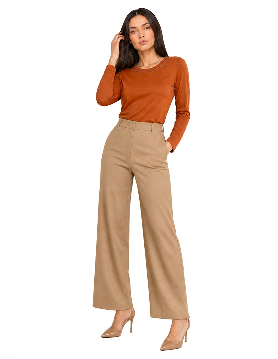Blusa foley's manga larga para mujer