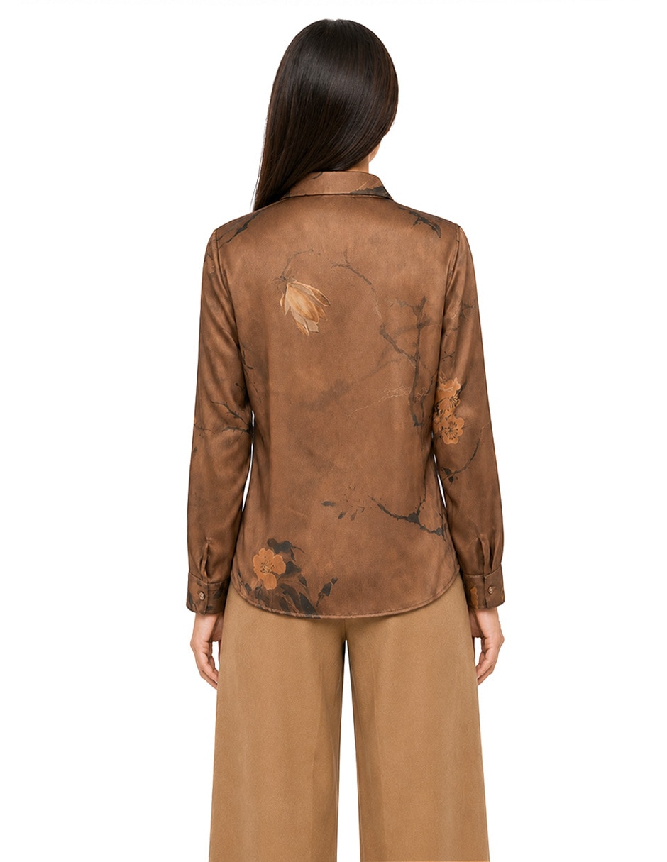 Blusa foley's manga larga para mujer