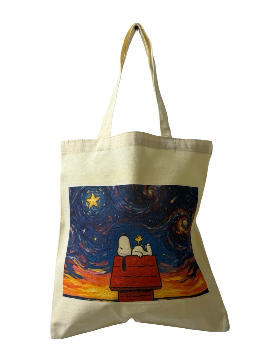 Bolsa tote macarena brand de algodón unisex 8