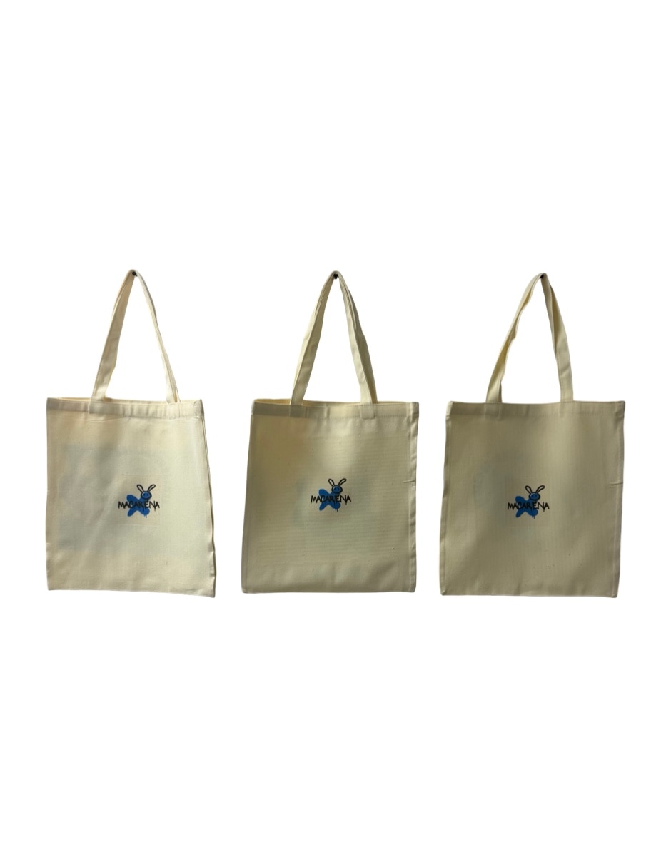 Bolsa tote macarena brand de algodón unisex 2