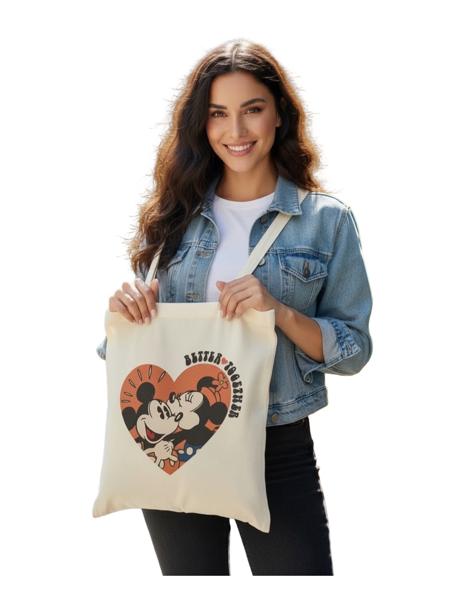 Bolsa tote macarena brand de algodón unisex 9