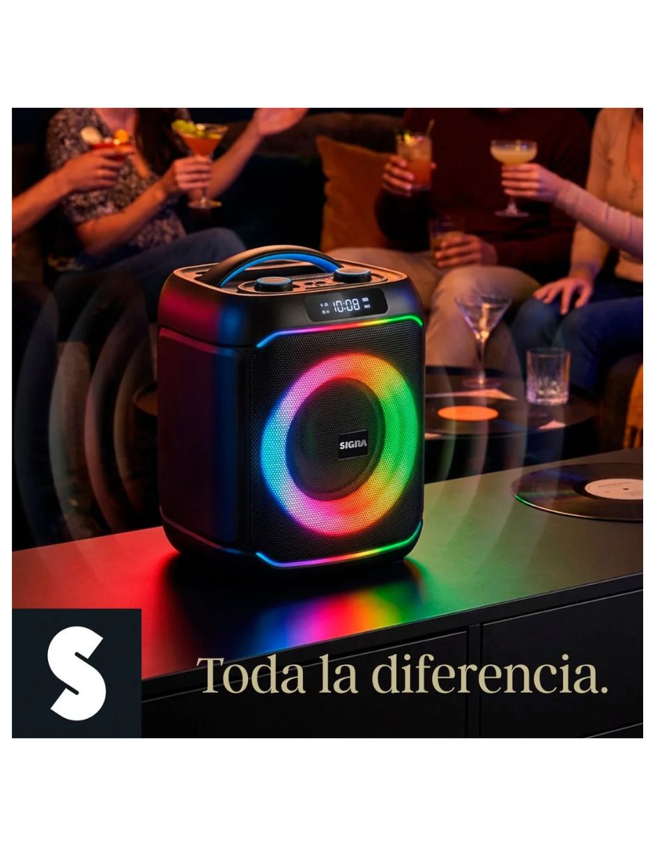 Bocina portátil Signa alámbrica reacondicionado 6