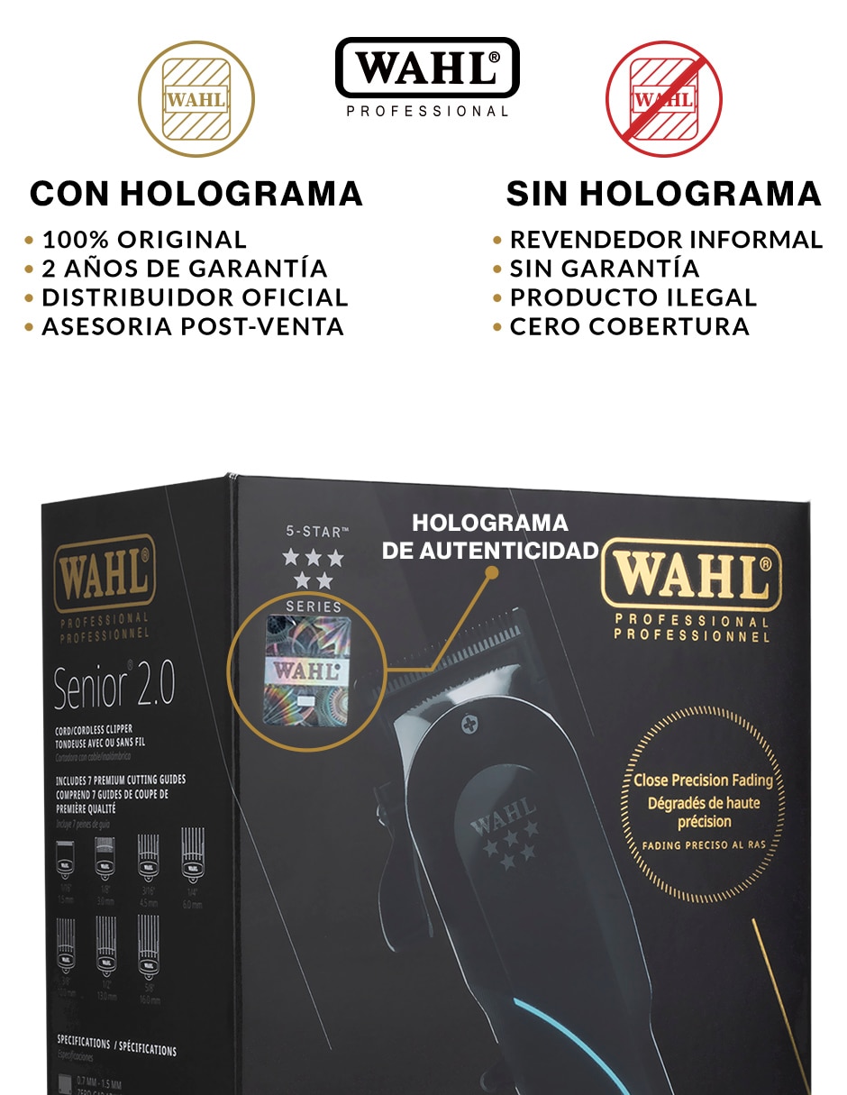 Recortadora de cabello Wahl Senior 2.0 5