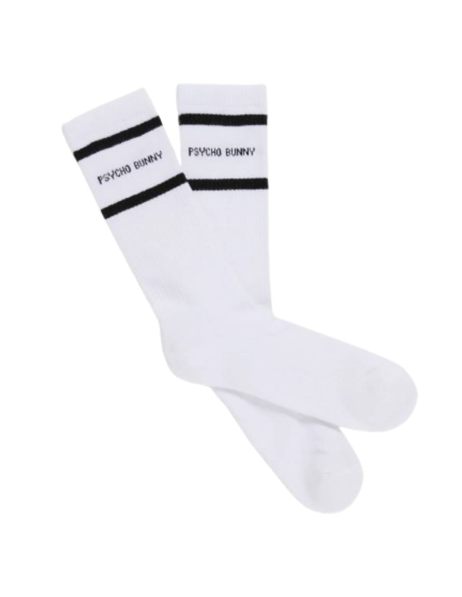 Calceta psycho bunny de algodón para hombre 3 pares 4