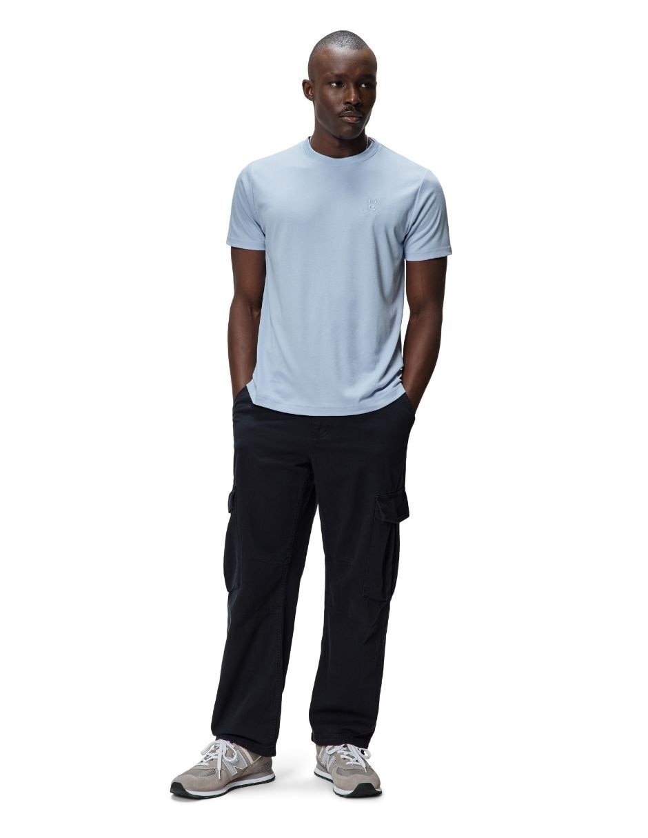 Playera psycho bunny cuello redondo para hombre