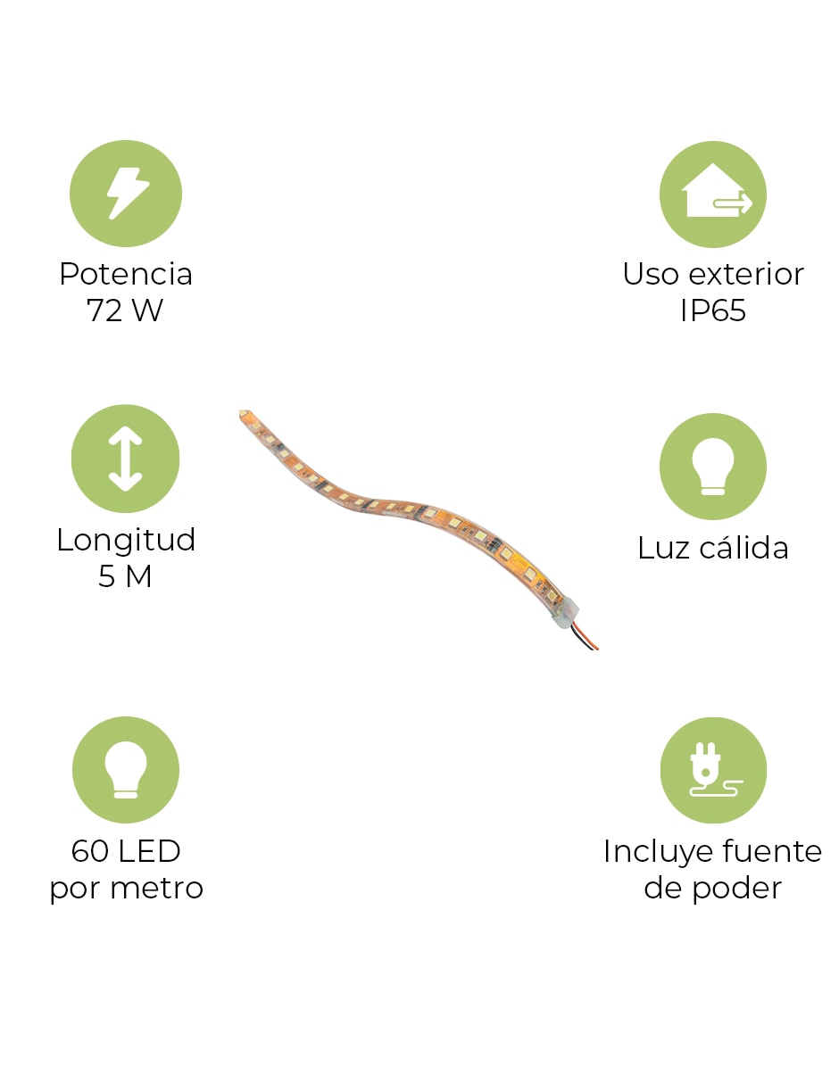 Tira LED smart Estevez Water Snake 68-5050-60-72-WW 4