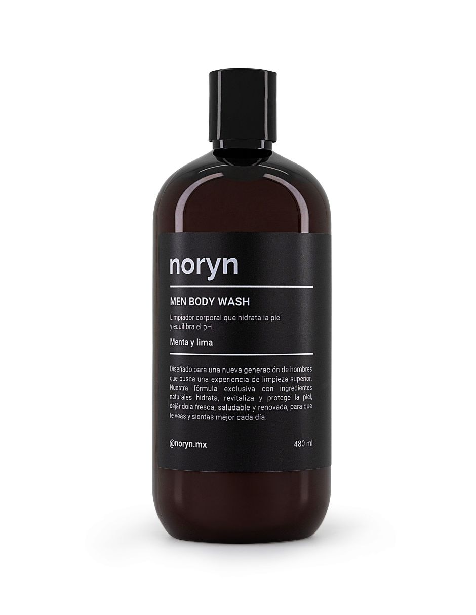 Jabón corporal Noryn Men Body Wash Menta y Lima 480 ml Noryn Jabón corporal Noryn Men Body Wash Menta y Lima 480 ml Noryn