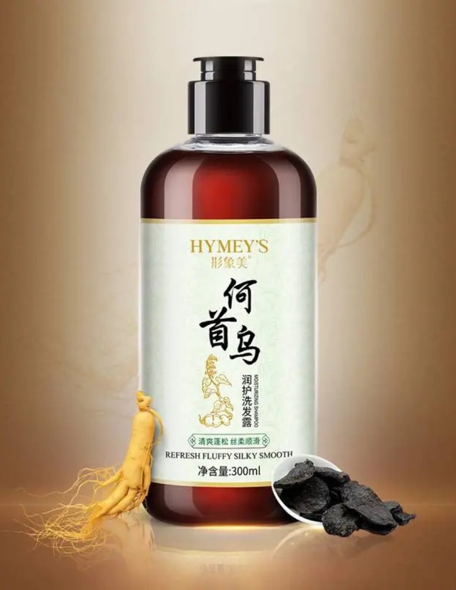 Shampoo control caspa para cabello maltratado shouwu de hymey's para cabello dañado y anticaspa hymey's 2