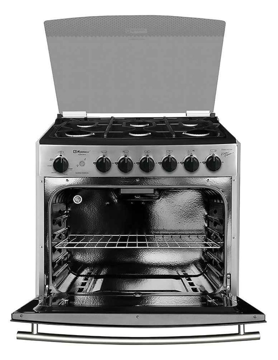 Estufa empotrable a gas natural/lp koblenz 76 cm génova de 6 quemadores 4