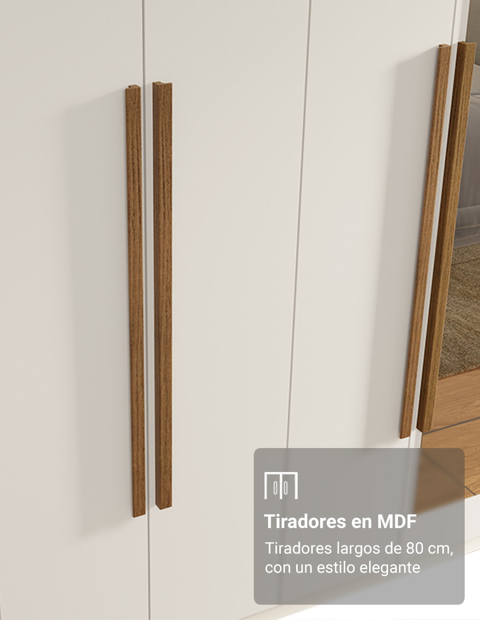 Ropero armable MADESA 1107J52E4GL2 de MDP 2