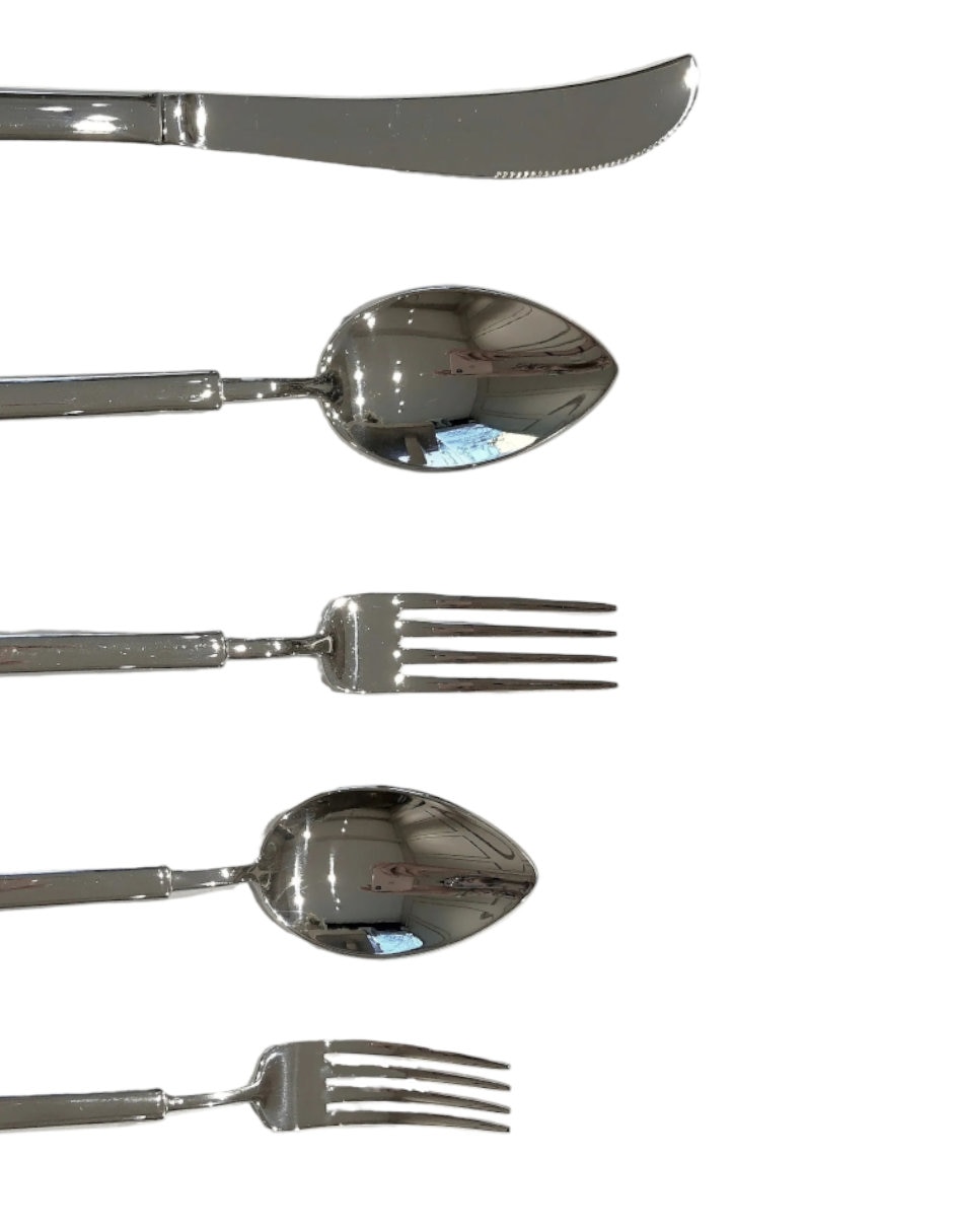Set cubiertos de acero inoxidable 5 piezas 3