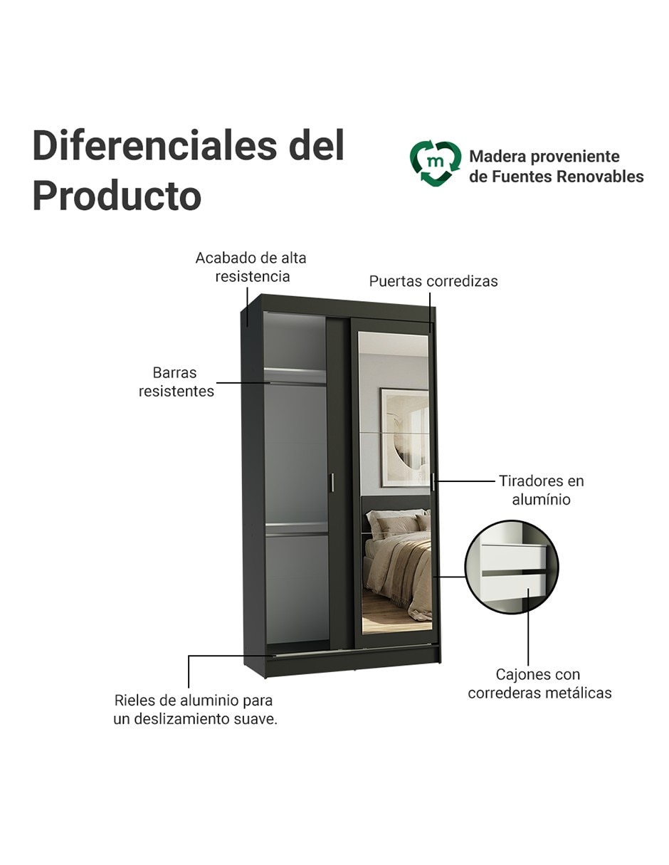 Ropero armable 10978n1e de mdp 5