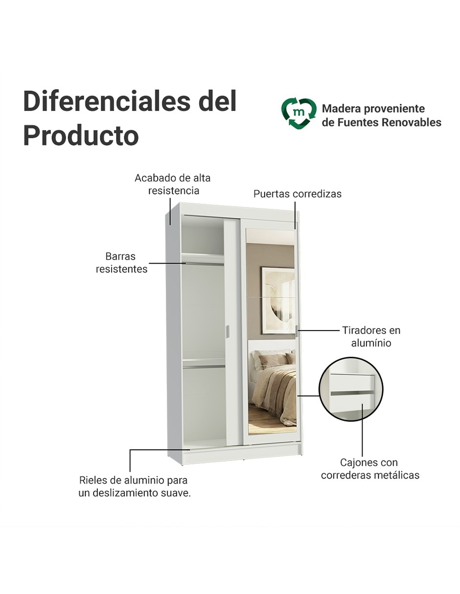 Ropero armable 1097091e de mdp 4