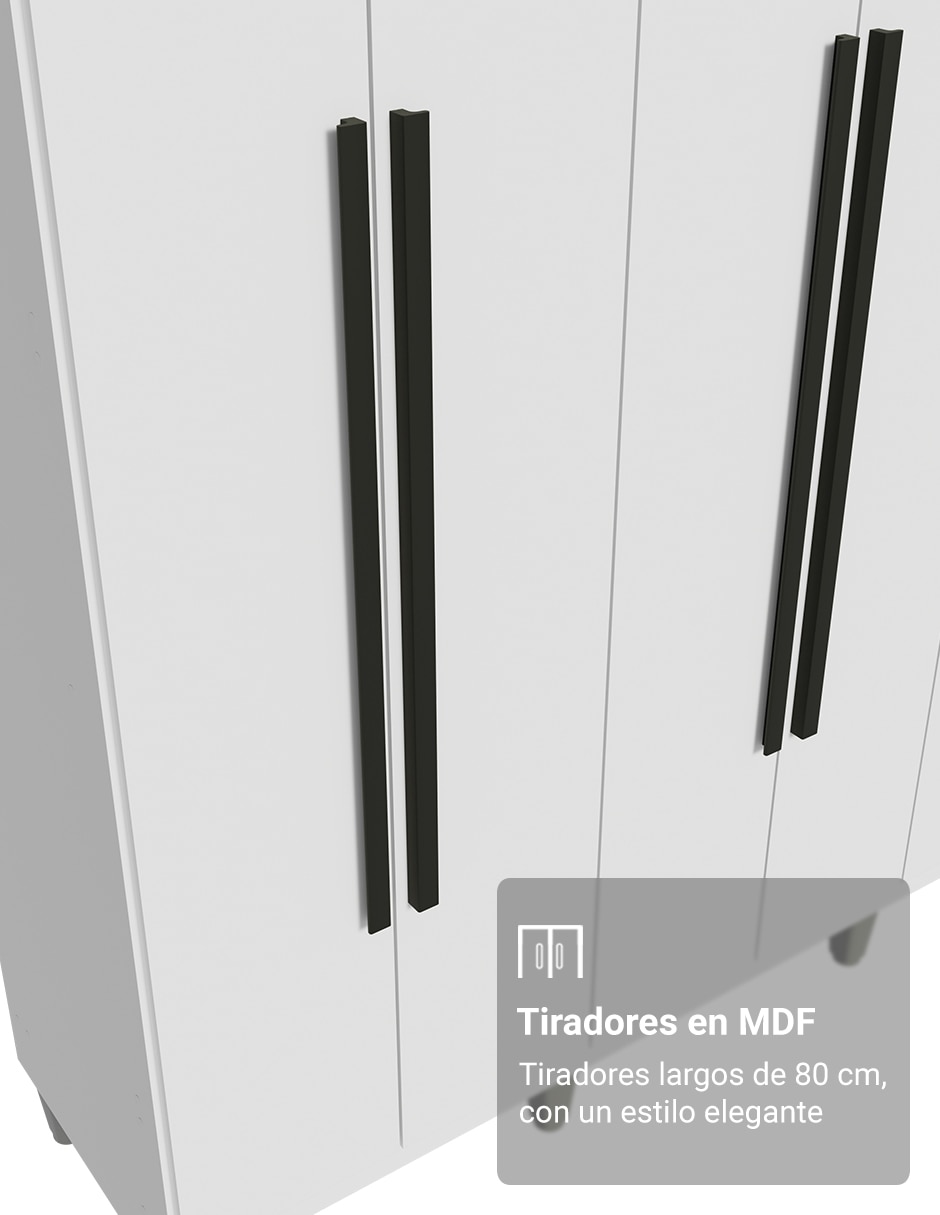 Ropero armable MADESA 1107K54GL1CP de MDP 2