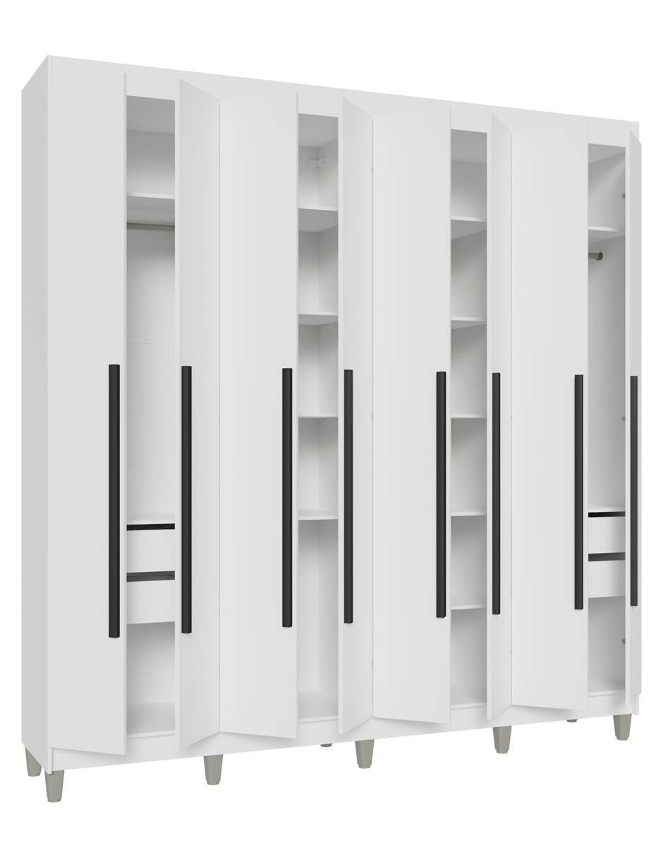 Ropero armable MADESA 1107K54GL1CP de MDP 8