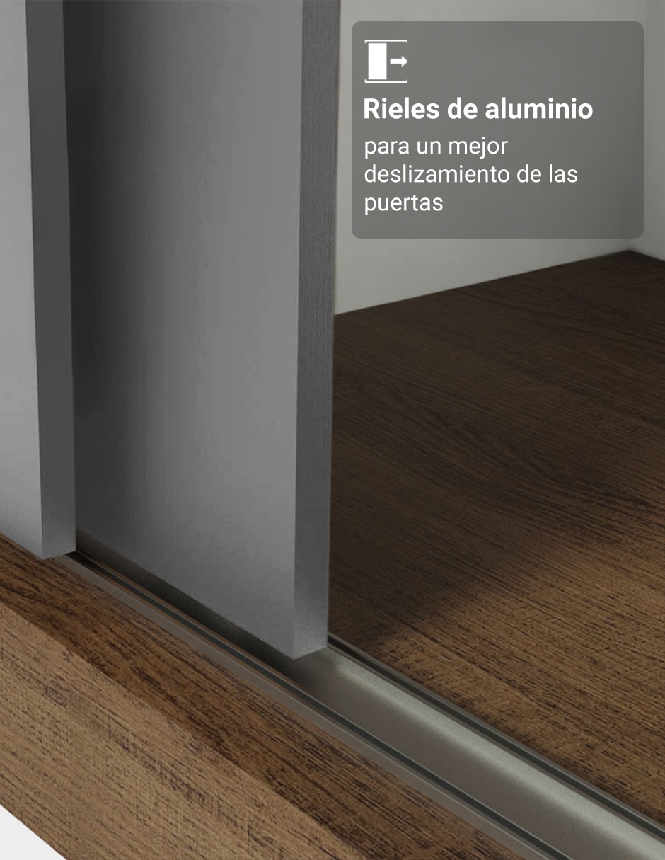 Ropero armable 1093f9 de mdp 10