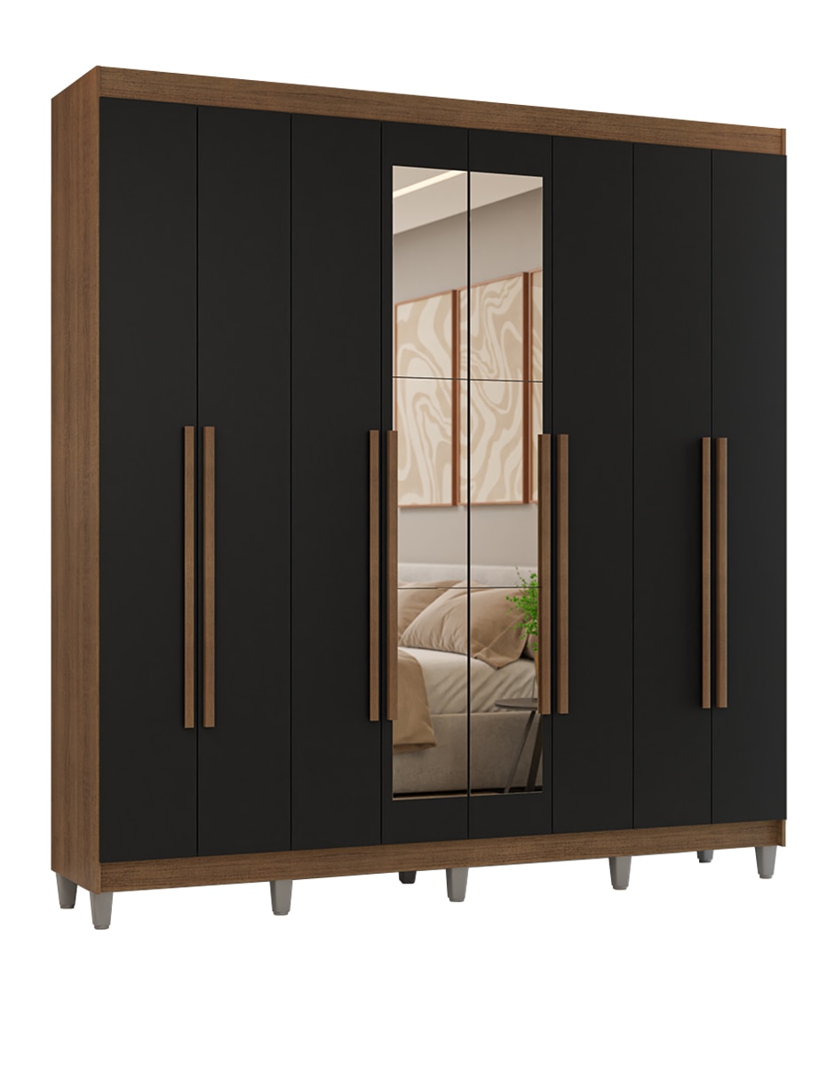 Ropero armable MADESA 1107C12E4GL1CP de MDP 7