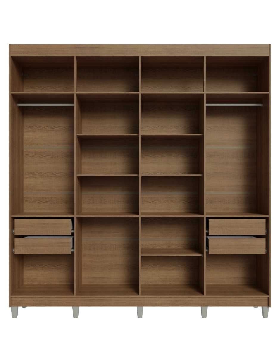Ropero armable MADESA 1107C12E4GL1CP de MDP 11