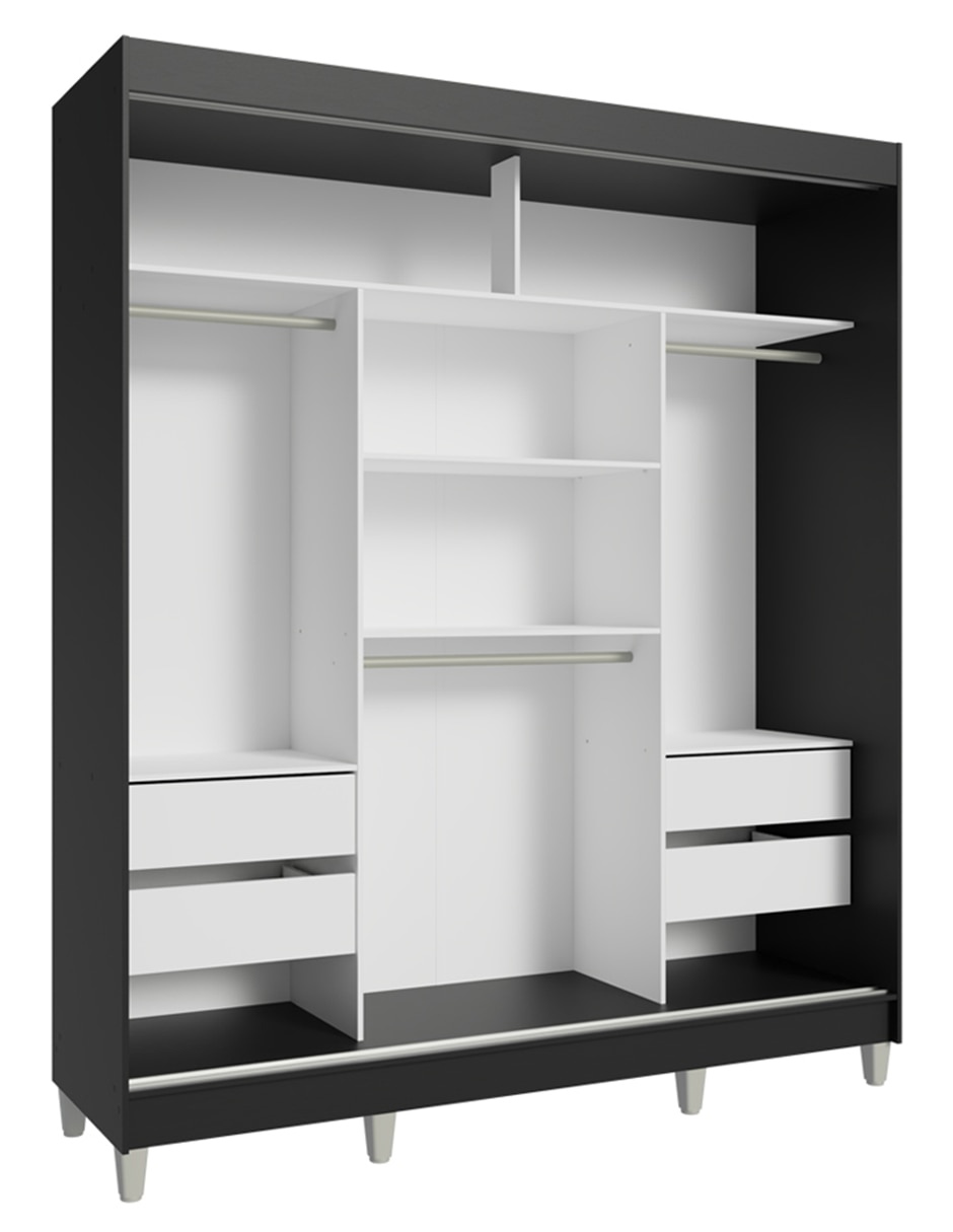 Ropero armable MADESA 1095D81ECP de MDP 5